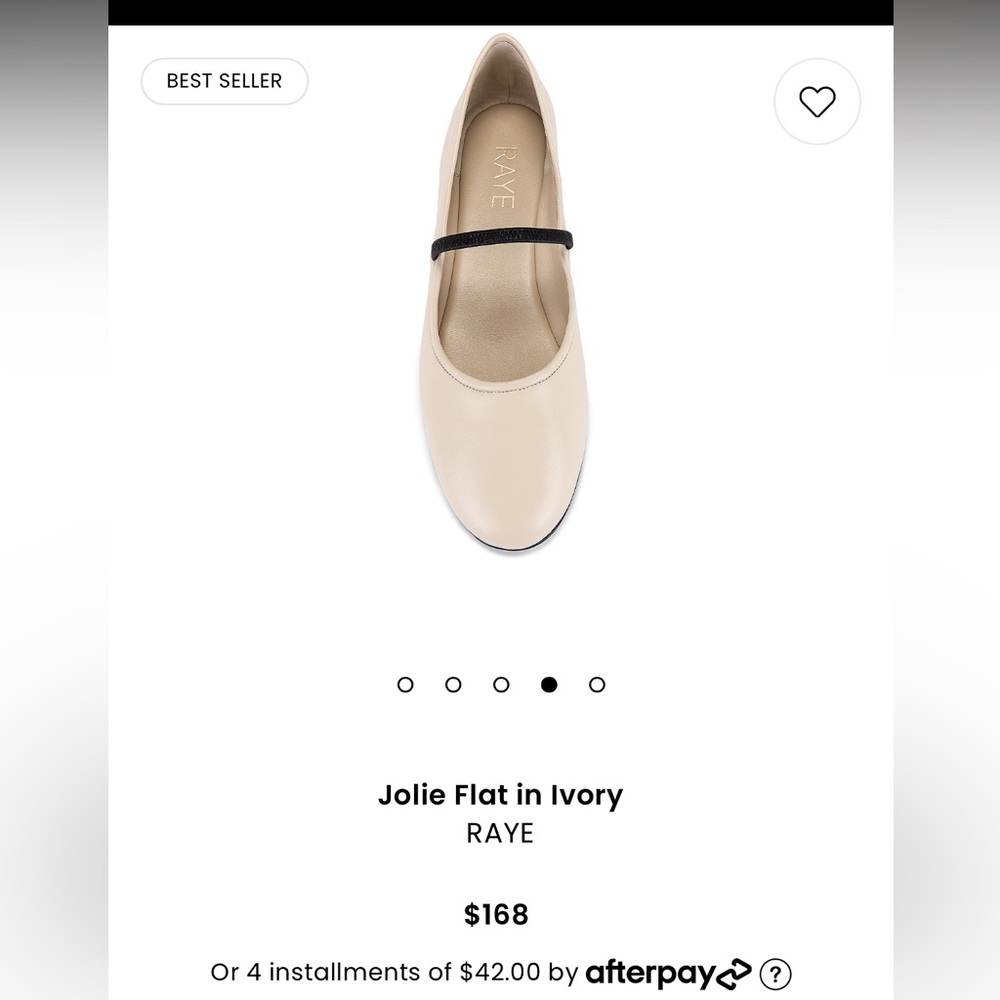RAYE Jolie ballet flats x REVOLVE